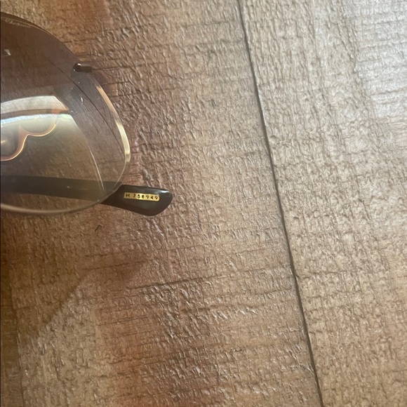 Authentic Chopard Rimless Pearl Accent Tortoiseshell Gradient Sunglasses W/ Case - Picture 14 of 15